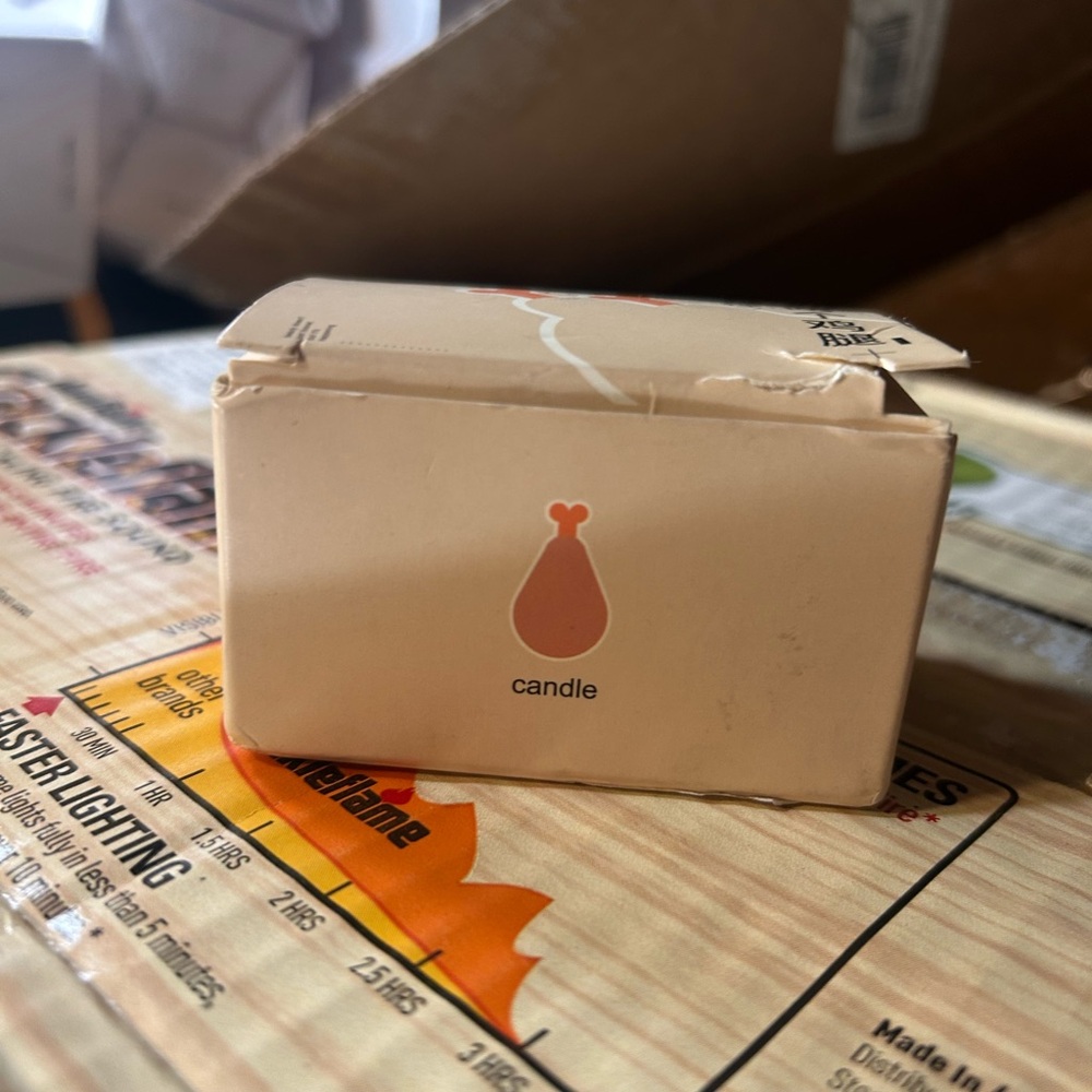 Chicken Candles in Box